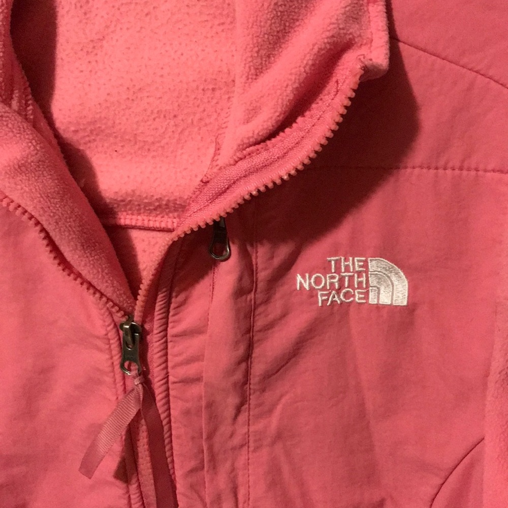 The North Face Pink Zip Up Jacket - Picture 2 of 8